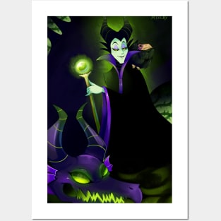 Maleficent Posters and Art